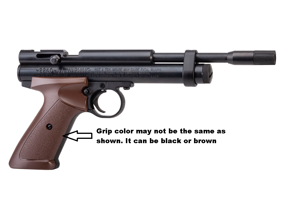 Color of the Grips will be Black or Brown.