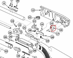 Interlock for Crosman 2100B