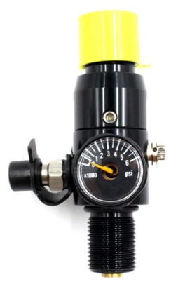 Paintball Tanks Regulator Compressed Air Valve with 1500PSI Gauge Airsoft PCP 
