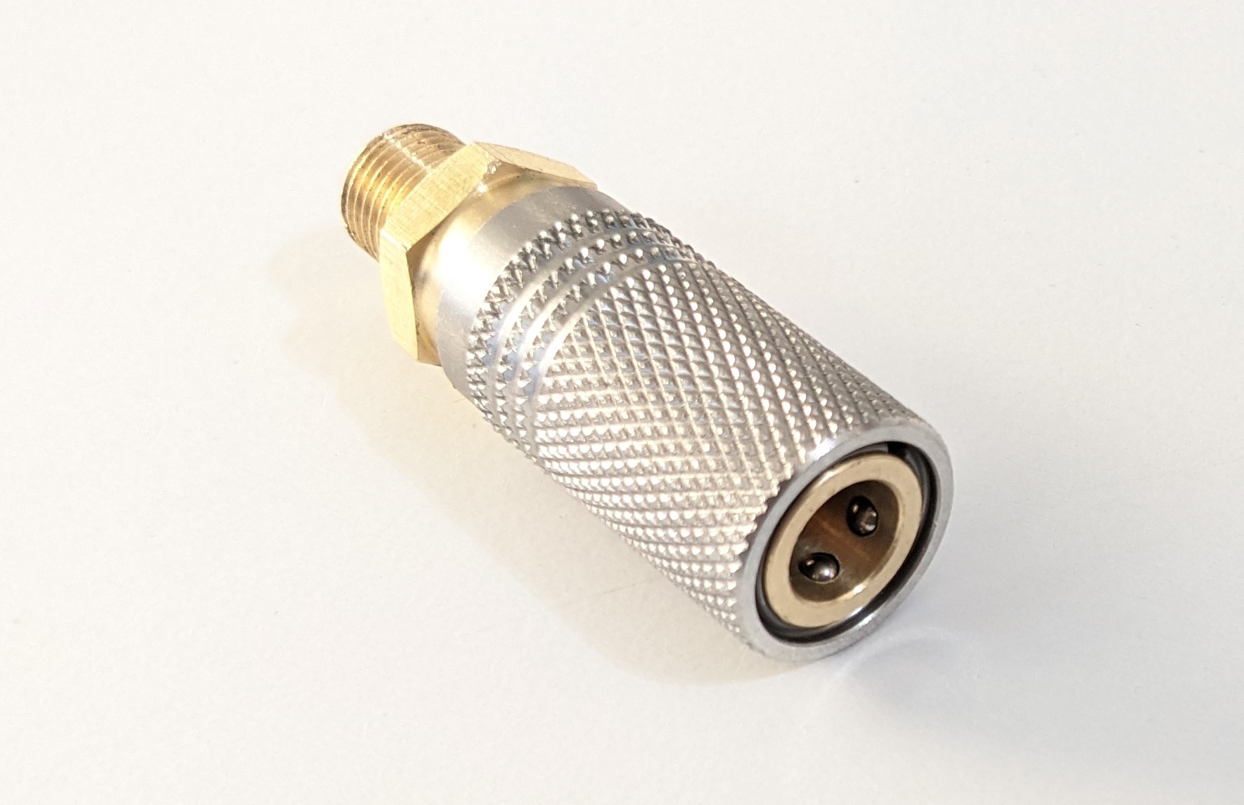 8mm Female Q/D Foster fitting – Extended grip – Canada Shooting Supply
