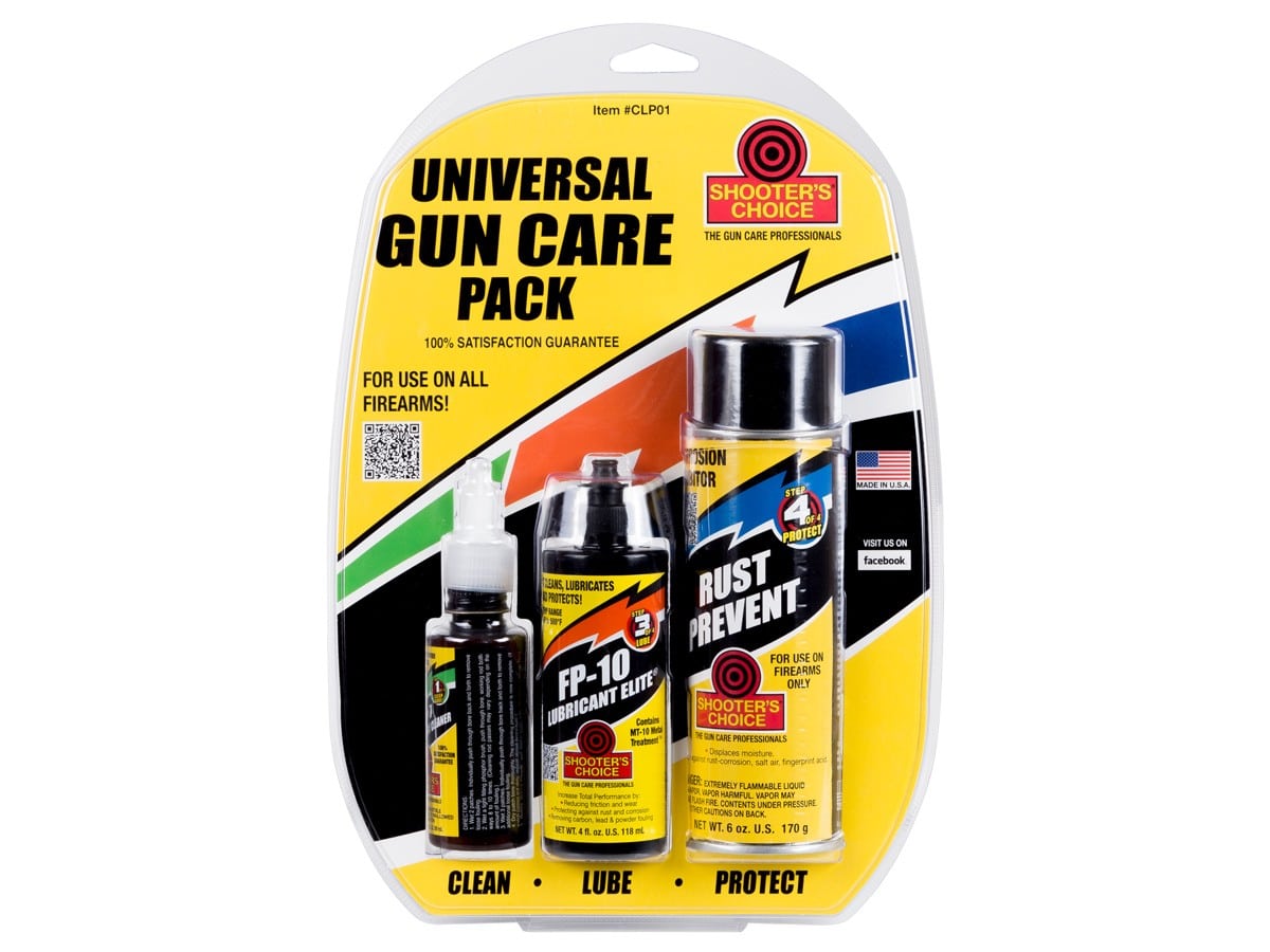 Universal Gun Care Pack Canada Shooting Supply