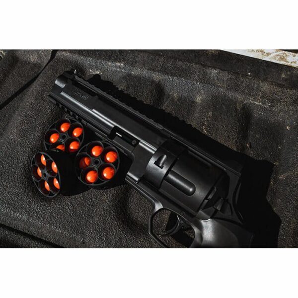 Umarex HDR68 Paintball Revolver w/ Red Dot Sight, 50 Paintsoft Balls & CO2  - T4E
