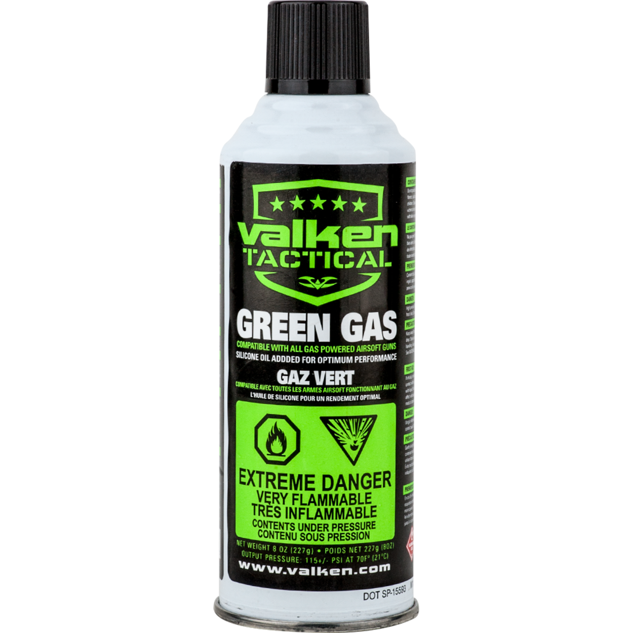 Valken Green Gas 4 Pack Canada Shooting Supply
