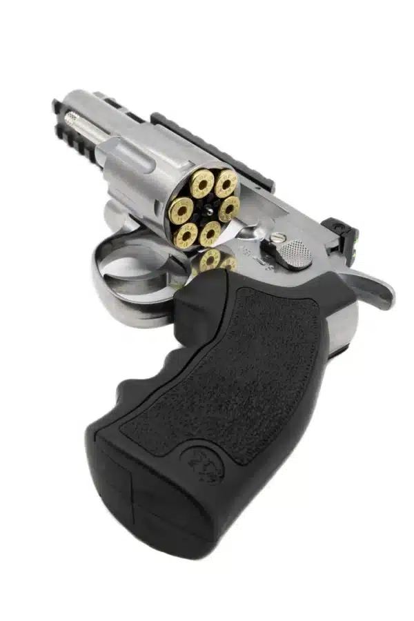REVE　IMPACT　BORON　REVOLVER　FW Barra Airguns Exterminator 4 in Nickel BB Revolver | Academy