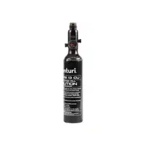 13 cu in Aluminum Tank 3000 psi Black Regulated